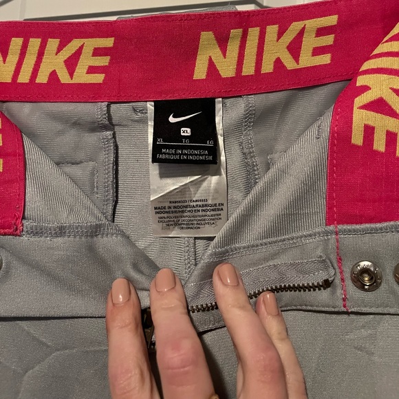 Nike Girls' Diamond Invader ¾ Length Fastpitch Pants Youth Size XL - Picture 4 of 13